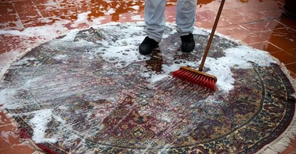 شستشوی فرش های دست بافت